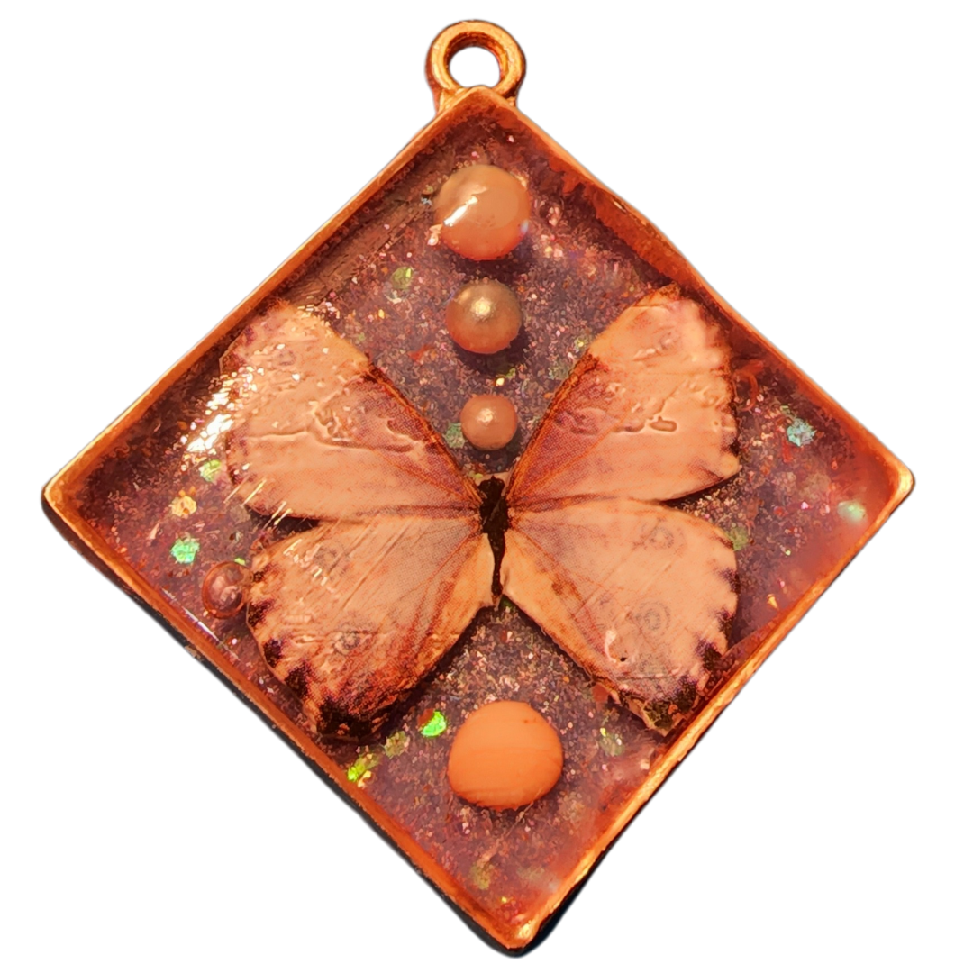 Believe In Yourself - Butterfly Pendant Necklace - Foto 3